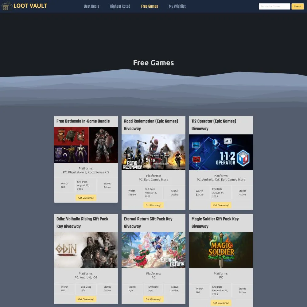 Loot Vault screenshot