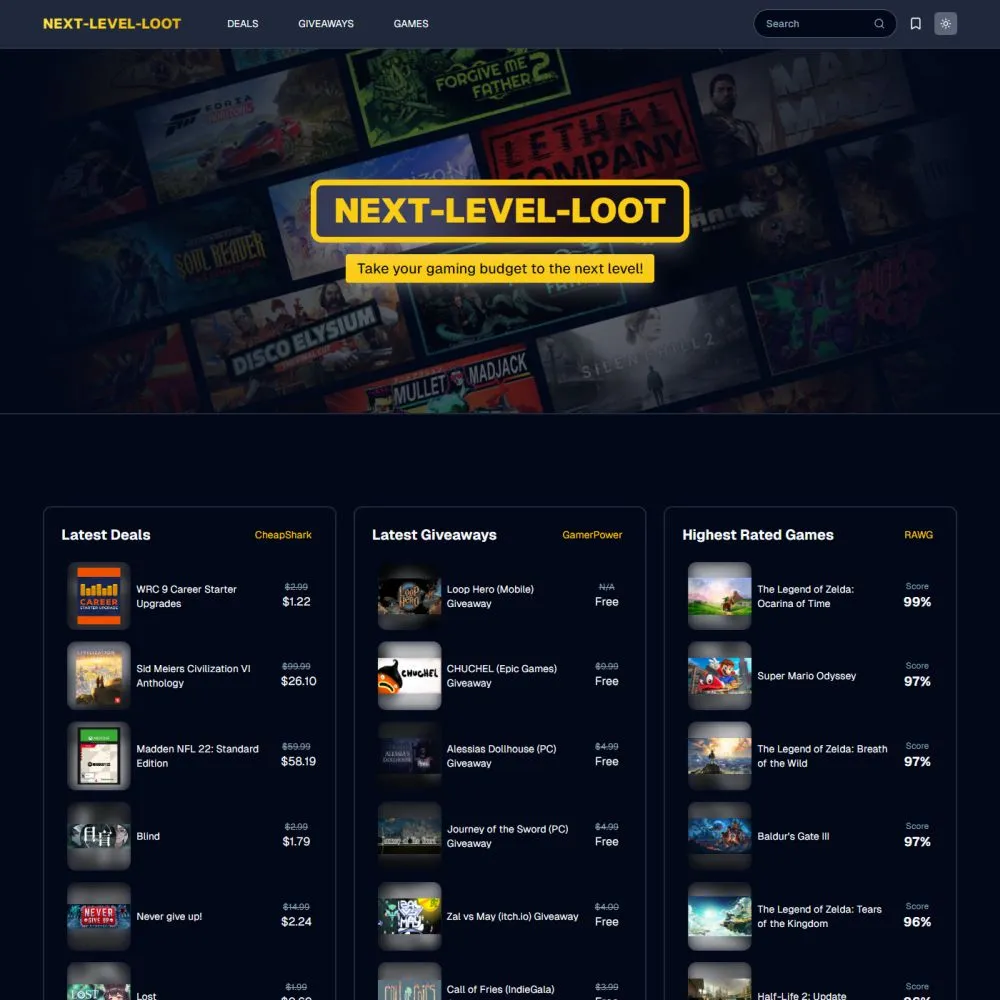 Next Level Loot screenshot