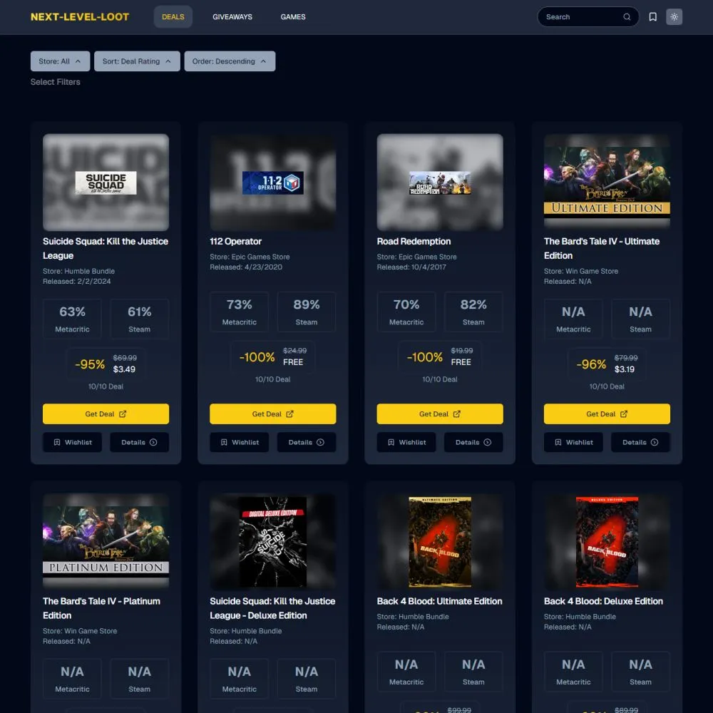 Next Level Loot screenshot